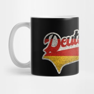 Deutschland Distressed Design Mug